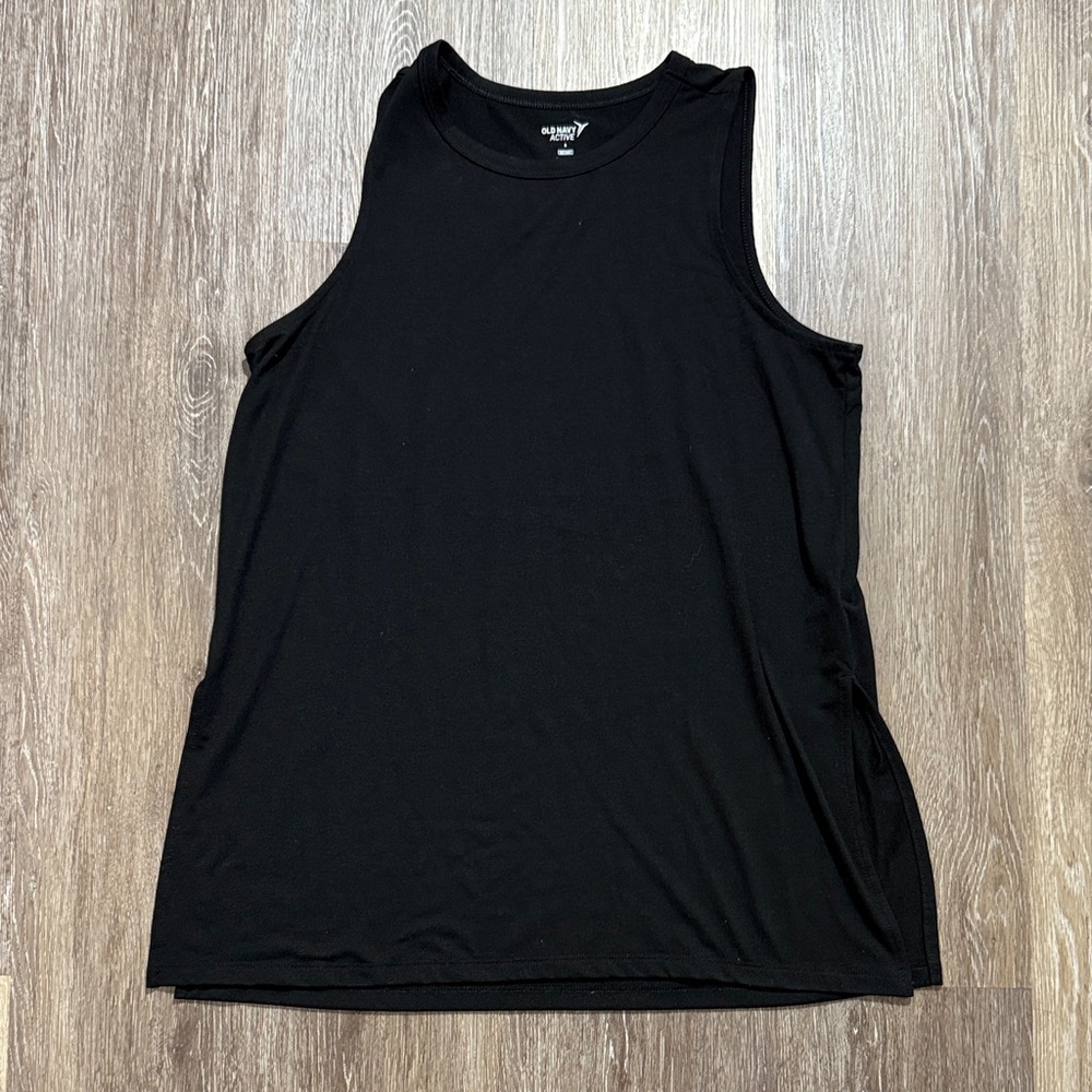 Old Navy Active Black Go-Dry Tank S